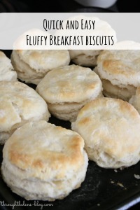 Quick And Easy Fluffly Breakfast Biscuits